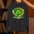 Baseball St Patricks Day Carnival Party Ice Cream Drip Boys Unisex Hoodie