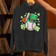 Baseball St Patricks Day Lucky Baseball Player Shamrock Unisex Hoodie Baseball St Patricks Day Lucky Baseball Player Shamrock Unisex Hoodie