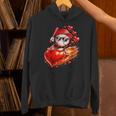 Baseball Valentine's Day Drip Ice Cream Team Unisex Hoodie Baseball Valentine's Day Drip Ice Cream Team Unisex Hoodie
