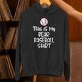 Bear Baseball Shirt For Players Fans And Moms Unisex Hoodie Bear Baseball Shirt For Players Fans And Moms Unisex Hoodie