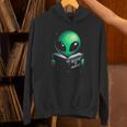 Believe In YourSelf Cute Alien Reading Book Unisex Hoodie Believe In YourSelf Cute Alien Reading Book Unisex Hoodie