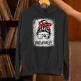 Bleached Memaw Life Soccer Messy Bun Baseball Game Day Unisex Hoodie Bleached Memaw Life Soccer Messy Bun Baseball Game Day Unisex Hoodie