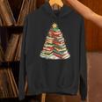 Book Christmas Tree Reading Unisex Hoodie