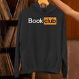 Book Club Logo For Novel Literature Reading Lover Unisex Hoodie Book Club Logo For Novel Literature Reading Lover Unisex Hoodie