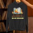 Book Dragon Librarian Book Lovers Unisex Hoodie