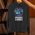 Book Dragons And Books Reading Lover Unisex Hoodie