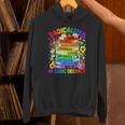Book Flower Radicalized By Basic Decency Feminist LGBT Gay Unisex Hoodie