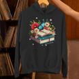 Book Flowers And Butterfly Beautiful Reading Reader Unisex Hoodie