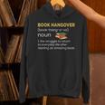 Book Hangover Definition Reading Lover Unisex Hoodie Book Hangover Definition Reading Lover Unisex Hoodie