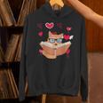 Book Nerd Heart Library Cat Bookworm Animal Pet Book Reading Unisex Hoodie Book Nerd Heart Library Cat Bookworm Animal Pet Book Reading Unisex Hoodie