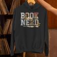 Book Nerd Vintage Floral Aesthetic Leopard Print Unisex Hoodie