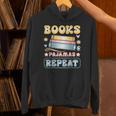 Book And Pajama Books Pajamas Repeat Librarian Unisex Hoodie Book And Pajama Books Pajamas Repeat Librarian Unisex Hoodie