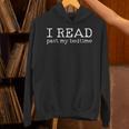 Book Reader Bookworm Bibliomane Reading Unisex Hoodie