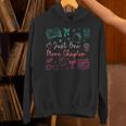 Book Reading Just One More Chapter Bookworm Librarian Reader Unisex Hoodie Book Reading Just One More Chapter Bookworm Librarian Reader Unisex Hoodie
