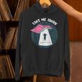 Book UFO Take Me Away Reader Bookaholic Love Books Unisex Hoodie