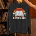 Book Vibes For Book Lovers Bookworm Reading Unisex Hoodie
