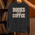 Books & Coffee Floral Unisex Hoodie