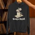 Books And Brews Coffee Reader Library Bibliophile Bookworm Unisex Hoodie