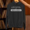 Books Cat Lover Day Without Books And Cats Is Unimaginable For Men Women Unisex Hoodie