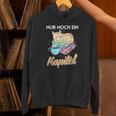 Books And Cats Saying Just One More Chapter Unisex Hoodie Books And Cats Saying Just One More Chapter Unisex Hoodie