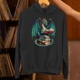 Books Dragon Reading Book Lover Unisex Hoodie