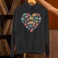 Books Heart Reader Librarian Love Reading Stack Unisex Hoodie Books Heart Reader Librarian Love Reading Stack Unisex Hoodie