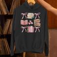 Books And Pink Bows Booktok Coquette Preppy Unisex Hoodie Books And Pink Bows Booktok Coquette Preppy Unisex Hoodie