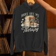Books Are My Therapy Floral Book Lover Reading Bookworm Nerd Unisex Hoodie Books Are My Therapy Floral Book Lover Reading Bookworm Nerd Unisex Hoodie