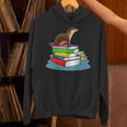 Books Sea Otter Teacher Unisex Hoodie