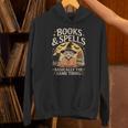 Books And Spells Witch Witches Bookish Book Reader Reading Unisex Hoodie