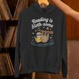 Booktrovert Shirt Reading Is Sloth Some Book Lover Unisex Hoodie
