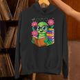 Bookworm Costume Kawaii Reading Worm For World Book Day Unisex Hoodie