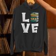 Bookworm Love Book Lover Reading Librarian Unisex Hoodie