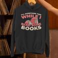 Bookworm Novel Writer Literature Bibliophile Library Books Unisex Hoodie