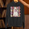 Boooks Halloween Ghost Pun Boo Books Groovy Ghost Unisex Hoodie Boooks Halloween Ghost Pun Boo Books Groovy Ghost Unisex Hoodie