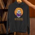 Boooks Moon Ghost Reading Halloween Bookworm Librarian Book Unisex Hoodie Boooks Moon Ghost Reading Halloween Bookworm Librarian Book Unisex Hoodie