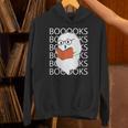 Booooks Cute Ghost Reading Books Halloween For Teacher &Kids Unisex Hoodie