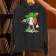 Boys St Patricks Day Kids Baseball Player Ice Cream Drip Unisex Hoodie Boys St Patricks Day Kids Baseball Player Ice Cream Drip Unisex Hoodie