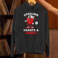 Boys Valentines Baseball Drip Icecream Stealing Hearts Kids Unisex Hoodie Boys Valentines Baseball Drip Icecream Stealing Hearts Kids Unisex Hoodie