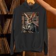 Bunny Reading Book Rabbit Bow Tie Happy Easter Boys Girl Kid Unisex Hoodie Bunny Reading Book Rabbit Bow Tie Happy Easter Boys Girl Kid Unisex Hoodie