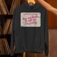 Buy Books Tell Me I'm Pretty Library Card Book Lovers Unisex Hoodie