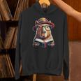 Capybara Bookworm Rodent Reading a Book Unisex Hoodie