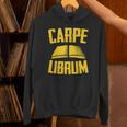 Carpe Librum Latin Language Lover Book Reading LIterary Unisex Hoodie