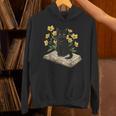 Cat On Book Flowers Cute Kitten Kitty Women Girls Kids Unisex Hoodie Cat On Book Flowers Cute Kitten Kitty Women Girls Kids Unisex Hoodie