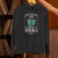 Cat Read Book Reader Reading Librarian Unisex Hoodie Cat Read Book Reader Reading Librarian Unisex Hoodie