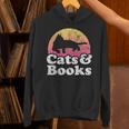 Cats And Books Or Women's Cat And Book Unisex Hoodie