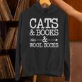 Cats And Books And Wool Socks Unisex Hoodie