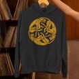 Celtic Book Of Kells Trinity Hounds Unisex Hoodie