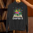 Chapter 11th Birthday Bookworm 11 Years Old For Book Loves Unisex Hoodie