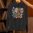 Checkered Leopard Game Day Baseball Men Women Kids Unisex Hoodie Checkered Leopard Game Day Baseball Men Women Kids Unisex Hoodie